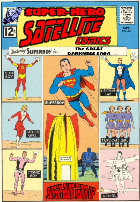 SuperHero Satellite comic